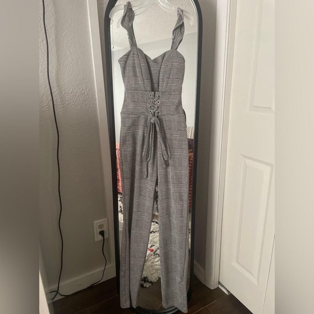 Grey jumpsuit